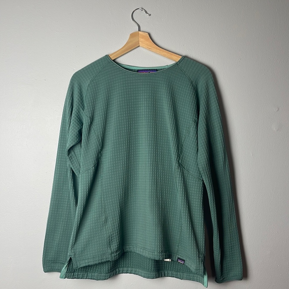 Patagonia R1 Pullover Womens XL Regen Green